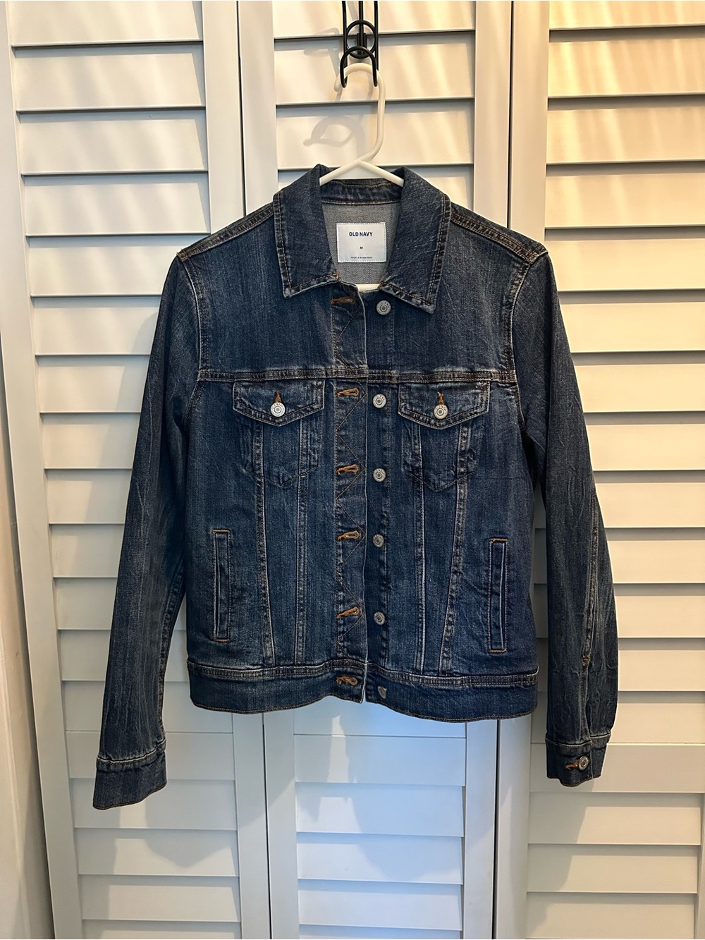 Old Navy Blue Denim Trucker Jacket